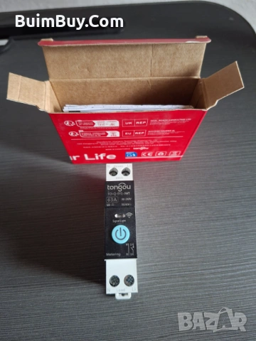 Нов смарт автоматичен прекъсвач Tongou 63A Wi-Fi