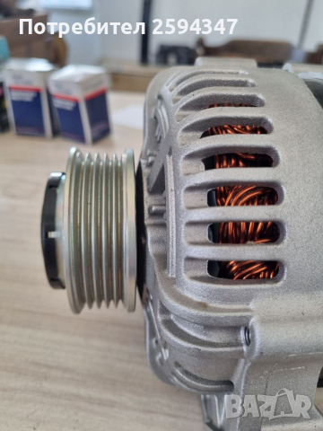 KIA K2500 K2700 K2900 K3000S BONGO 2.9CC TD-CRDI 2007-2011г АЛТЕРНАТОР DENSO KOREA 12V-90A, снимка 2 - Части - 36351954