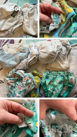 Pop-in многократни пелени, лигавници, тренировъчни гащички, снимка 3 - Пелени, памперси - 51102405