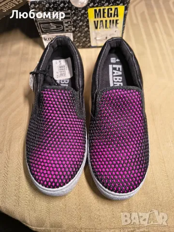 Дамски Маратонки Fabric Hustle Slip On 37 номер , снимка 5 - Маратонки - 49658670