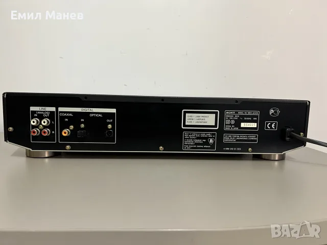 Sony MDS JE520 MiniDisk deck, снимка 8 - Декове - 56086803