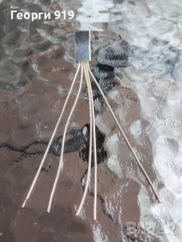 Сребърни обеци 