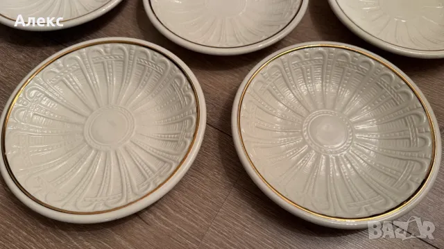 Комплект 6бр. чинии, СССР Конаково., снимка 2 - Чинии - 49319495