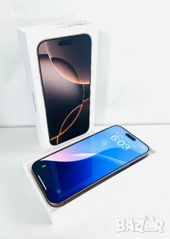 Като НОВ! iPhone 16 Pro Max 256GB Desert Titanium ГАРАНЦИЯ!, снимка 2 - Apple iPhone - 52854462
