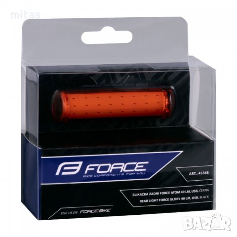 Задна LED стоп светлина за велосипед FORCE ATOM, 40 Lum, 28 Led, USB, снимка 5 - Аксесоари за велосипеди - 38819387