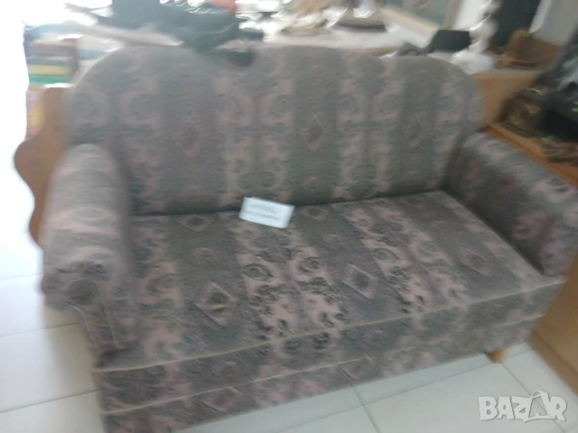 Канапе двойка масивен бук,Германия, снимка 2 - Дивани и мека мебел - 51110933