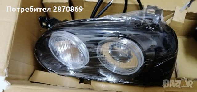 фарове Голф 3 VW Golf III TYC Hella lipstad фар черни , снимка 6 - Части - 34002756