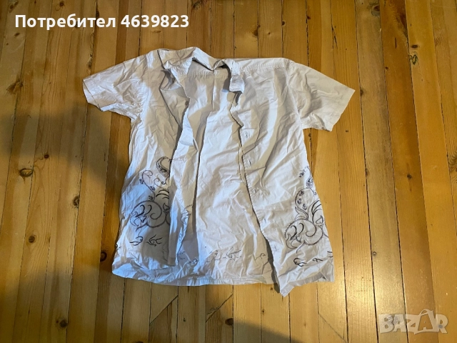 Бяла мъжка риза 