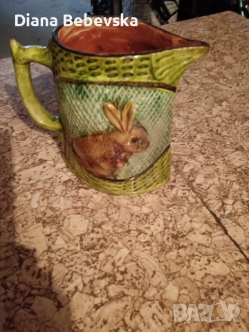 Автентична керамична кана.Рядко срещан модел.