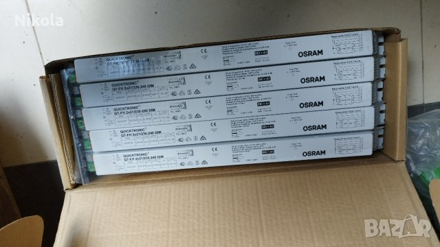 Електронно запалване / баласт Osram Quicktronic QT-FH 2x21/230-240 DIM, снимка 2 - Други - 41631932