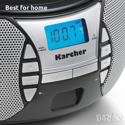 CD радио плеар Karcher RR 5025-B, снимка 5 - Аудиосистеми - 41907745