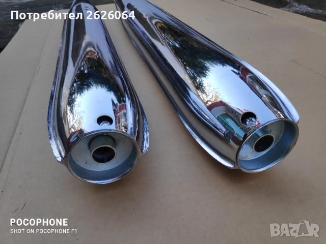 Чисто нови ауспуси за мотоциклет JAWA TS 350, снимка 3 - Аксесоари и консумативи - 52523398