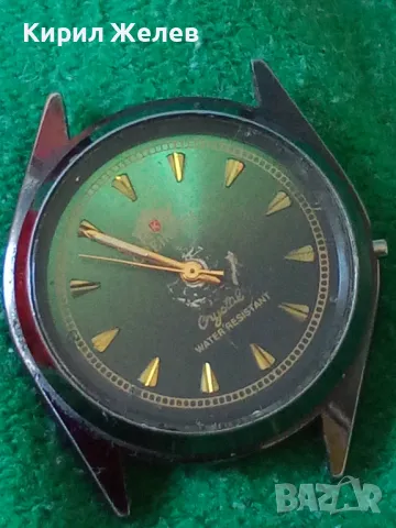 OREINTEX Crystal WOTER RESISTANT Стар КОЛЕКЦИОНЕРСКИ Мех МЪЖКИ ЧАСОВНИК 36570, снимка 18 - Антикварни и старинни предмети - 39893464