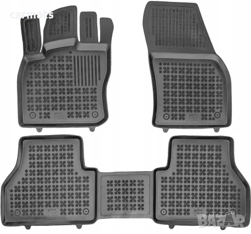 Гумени стелки Rezaw-Plast за Volkswagen Caddy (2021+) - 5 seats - тип леген