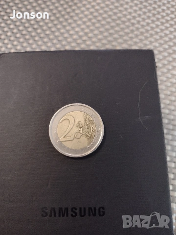 2 Евро Италия Данте Алигиери 2005г, снимка 2 - Нумизматика и бонистика - 53569186