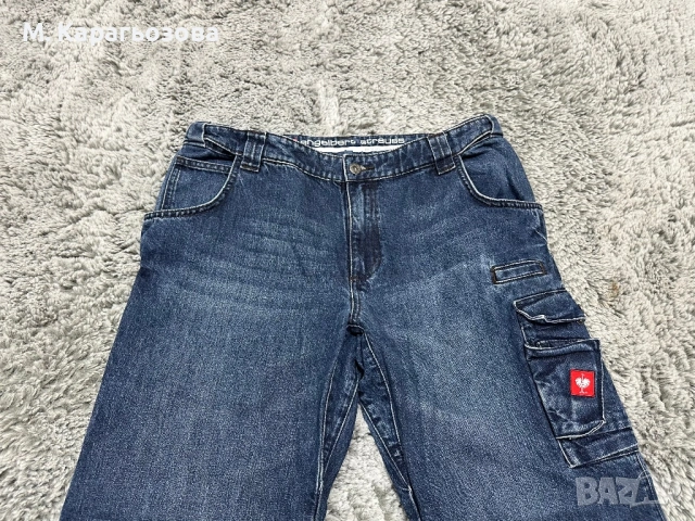 Engelbert Strauss Worker Jeans, Размер 54, снимка 3 - Панталони - 53809168