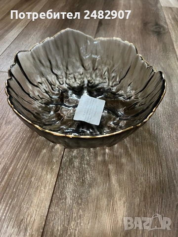 Красива стъклена купа, снимка 4 - Други - 53390799