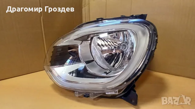 Оригинален ляв фар за Renault Twingo III Facelift / Рено Туинго 3 (2019-2024), снимка 3 - Части - 55996226