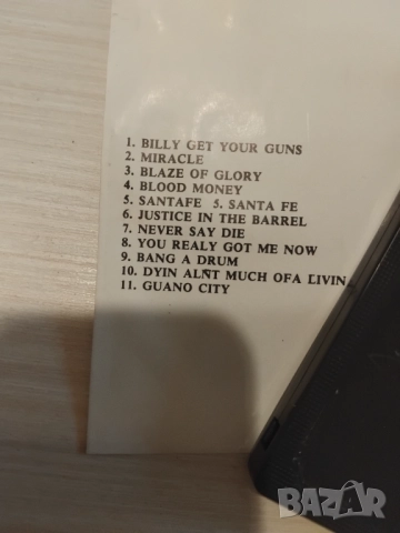 Jon Bon Jovi – Blaze Of Glory - аудио касета музика, снимка 2 - Аудио касети - 52915634