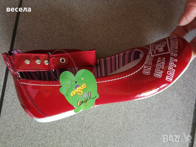 Детски обувки червен цвят , снимка 3 - Детски обувки - 41263402
