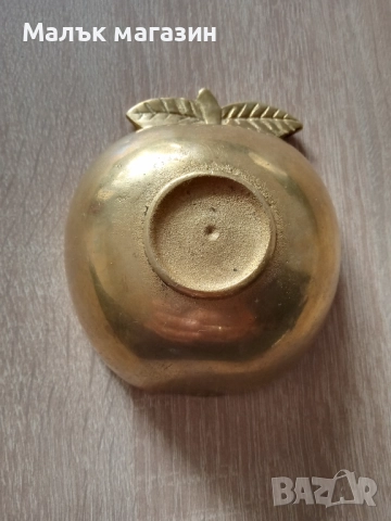 Купа ябълка от месинг , снимка 3 - Декорация за дома - 51829389