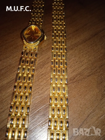 Часовник DIOR 24k позлатен.Уникален, снимка 10 - Дамски - 53099318