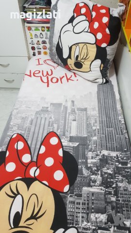 Спален комплект Мини Маус, снимка 7 - Спално бельо и завивки - 41717370