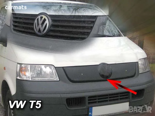 Зимен дефлектор (протектор) за решетка HЕКО за VW Transporter T5 / Caravelle (2010+)