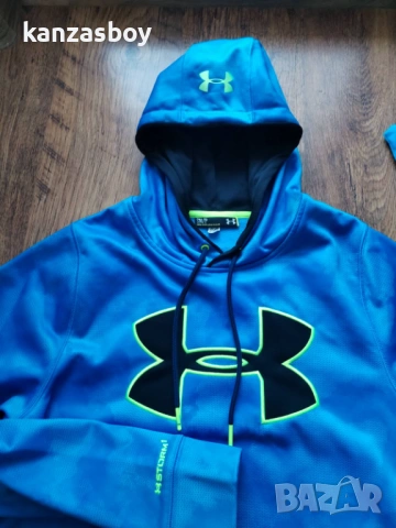 under armour - страхотно мъжко горнище КАТО НОВО S/M, снимка 7 - Спортни дрехи, екипи - 53839300
