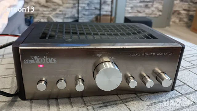 Стерео усилвател Mc Voice 30W перфектен 