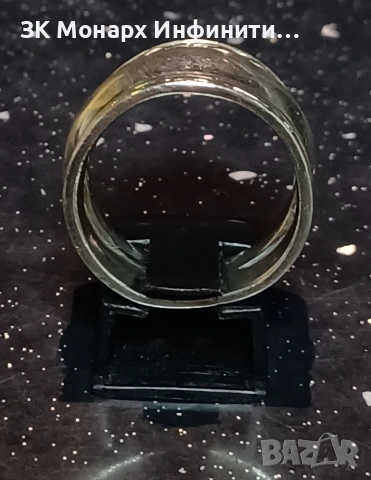 Сребърен пръстен , снимка 3 - Пръстени - 52058624