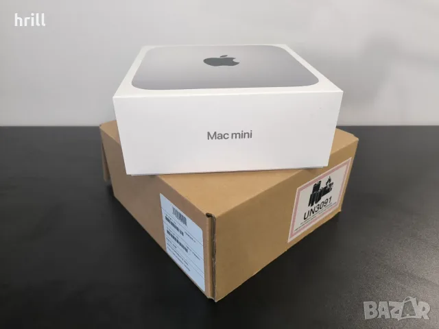 Като нов Mac Mini август 2022 г, чип Apple M1, RAM 8GB, SSD 256GB, 8-core GPU, Mac OS, Silver