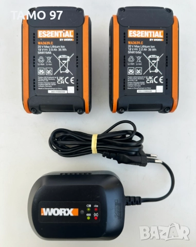 Worx WX381.9 Безчетков перфоратор и Worx ES376 Ударен винтоверт 2025г., снимка 11 - Перфоратори - 52359857