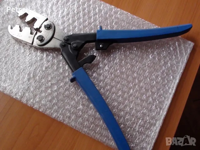 KLAUKE K28 - MADE IN GERMANY - ВИСОКОКАЧЕСТВЕННИ ПРОФЕСИОНАЛНИ Пресоващи Клещи 10 - 50 mm² -ORIGINAL, снимка 4 - Клещи - 47908692