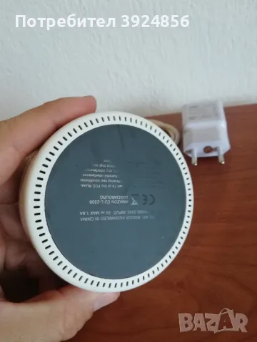 Amazon Echo Dot 2nd смарт колонка-гласов асистент, снимка 4 - Слушалки и портативни колонки - 47573598