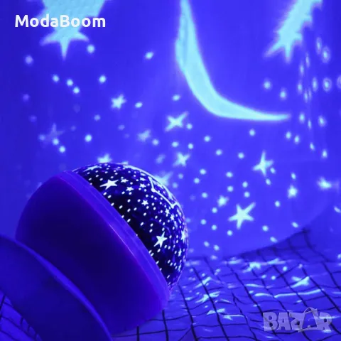 Нощна лампа детски планетариум, снимка 12 - Детски нощни лампи - 48064107