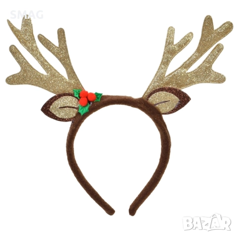 Коледна диадема с рогчета_1143188