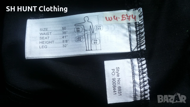 Snickers 6931 Flexi Work High-Vis Work Stretch Trousers раз 50 / M еластичен работен панталон W4-574, снимка 16 - Панталони - 52075736