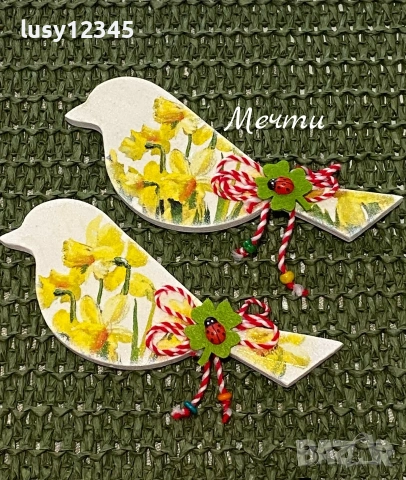 Първомартенски магнитчета-птички!