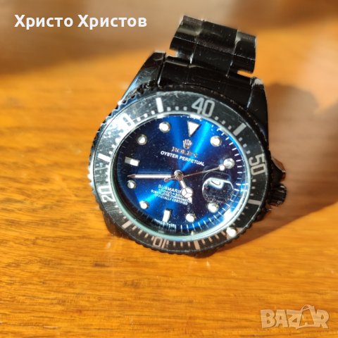  Мъжки луксозен часовник Rolex Submariner , снимка 5 - Мъжки - 41513100