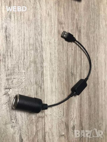 Адаптер запалка за кола USB 5V-12V , снимка 1 - Друга електроника - 39999172