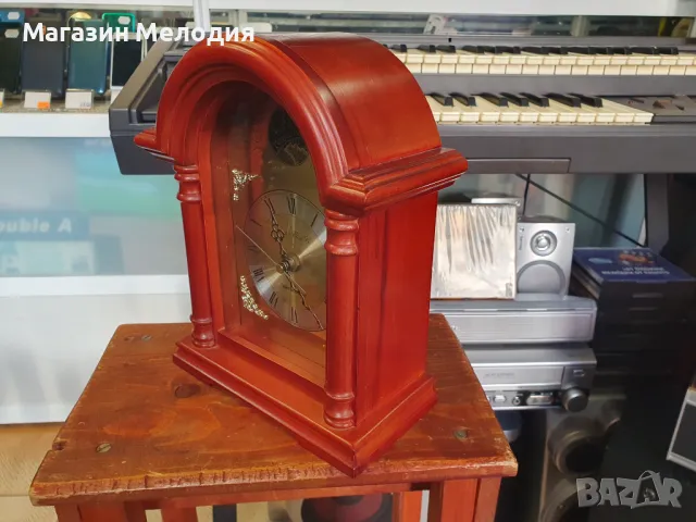 Настолен английски часовник Westminster 4x4. Кварц. В перфектно състояние. Има различни мелдии, крат, снимка 8 - Други - 49371441