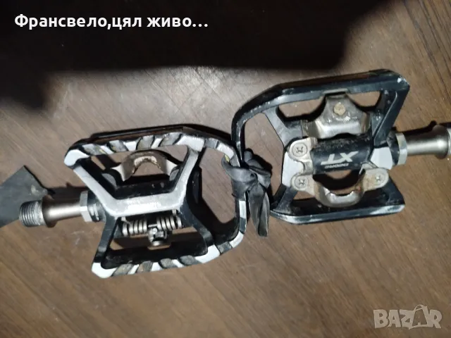 Педали за велосипед колело Shimano deore xt pd t 780