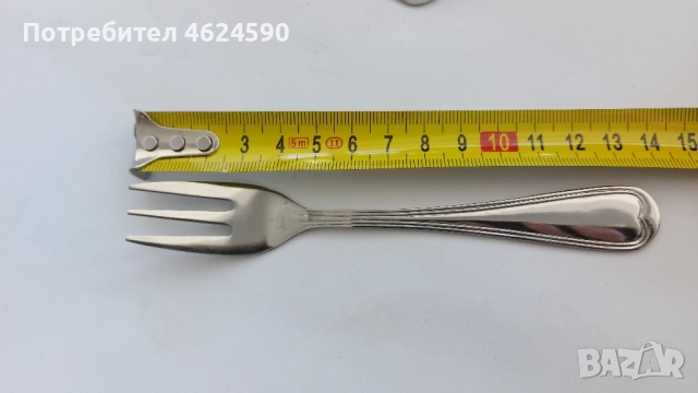 Малки десертни вилички, снимка 6 - Прибори за хранене, готвене и сервиране - 52106433