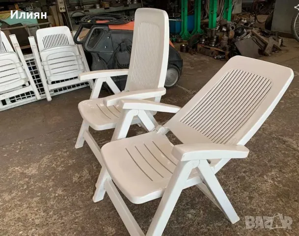 Сгъваеми столове тип шезлонг, снимка 8 - Столове - 49551745