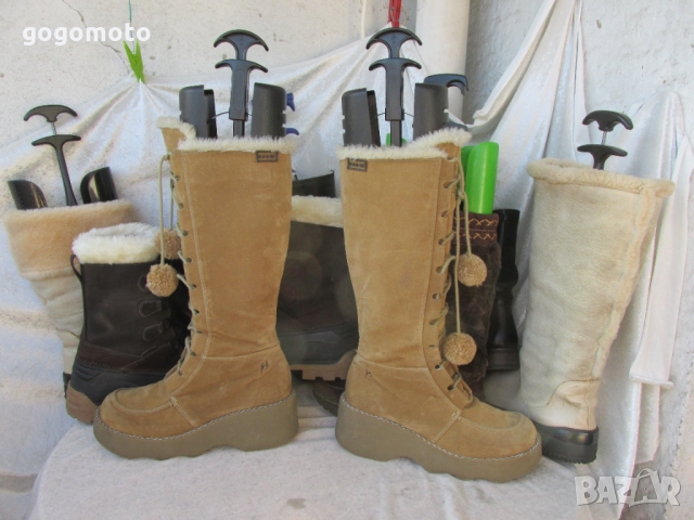 топли пухкави дамски ботуши HIS®, боти, апрески, N- 37 - 38, снимка 14 - Дамски ботуши - 36091404