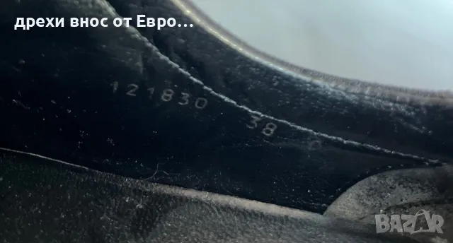 GUCCI оригинални обувки 38, снимка 9 - Дамски ежедневни обувки - 49258142