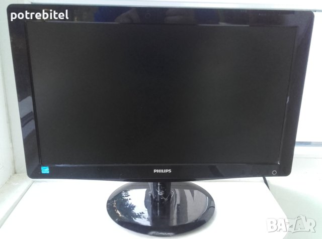 Монитор Philips 196V3LSB - 18 инча, снимка 3 - Монитори - 41369836
