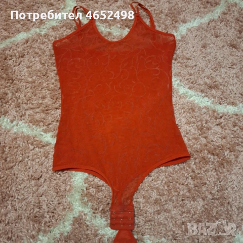 Дамски червени Бодита, снимка 4 - Бельо - 53575415