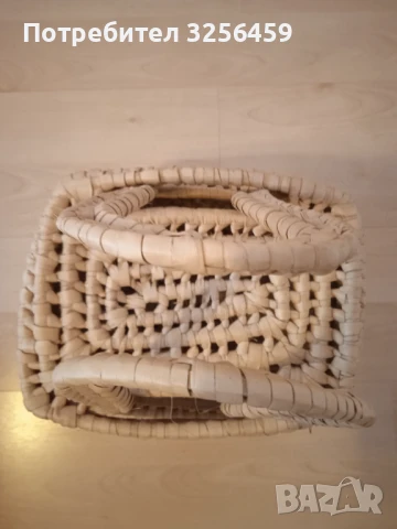 Лятна чанта от камъшит, снимка 3 - Чанти - 50804761